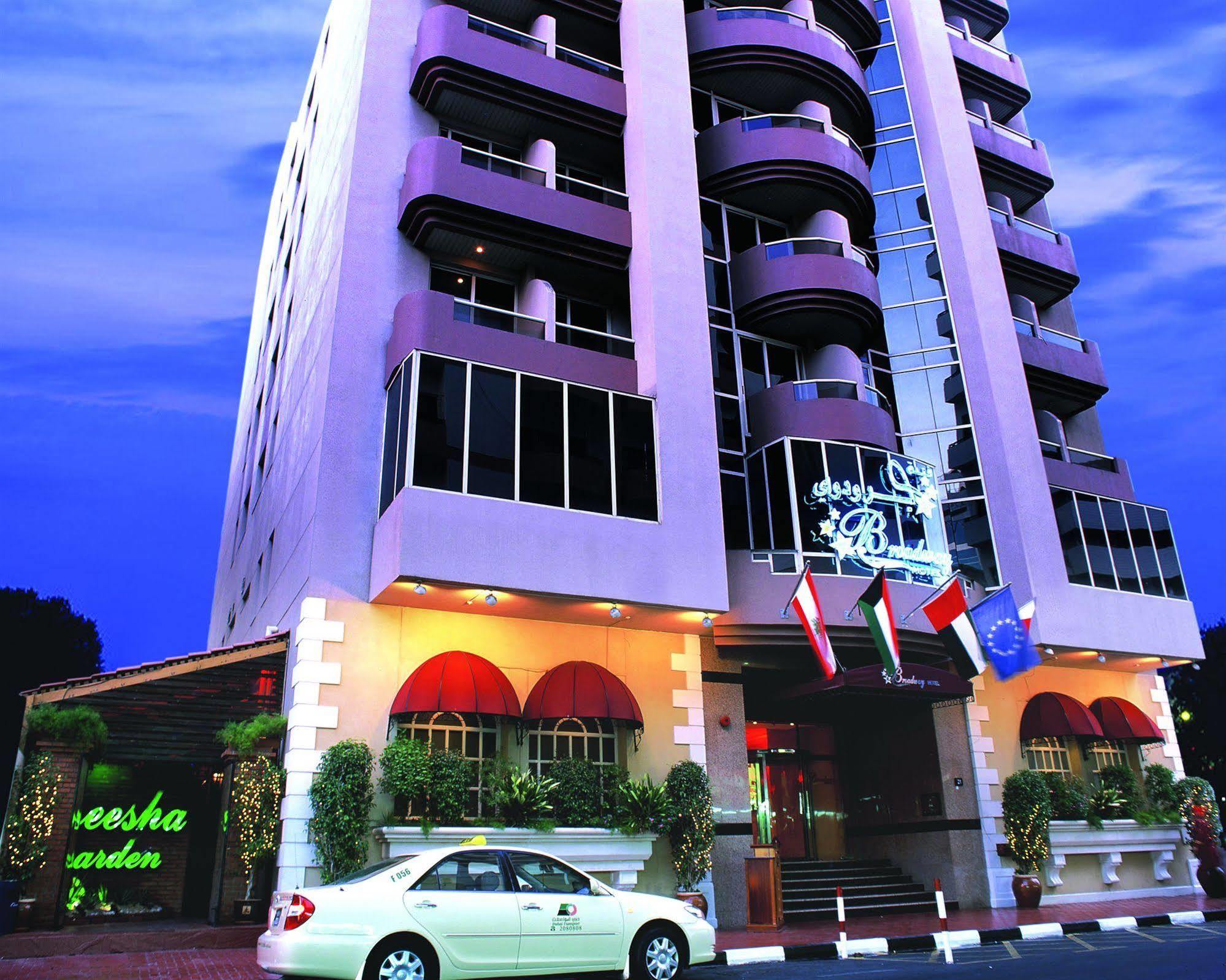 Broadway Hotel Dubái Exterior foto